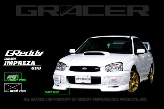 GReddy 04+ WRX & STi Front Lip Spoiler