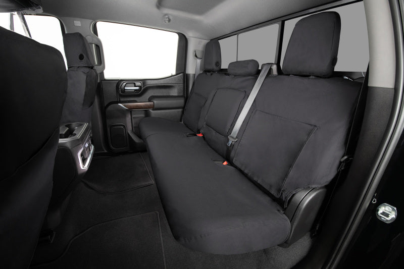 Covercraft 18-22 Chevrolet Traverse Polycotton SeatSaver Custom Front Row Seat Covers - Charcoal