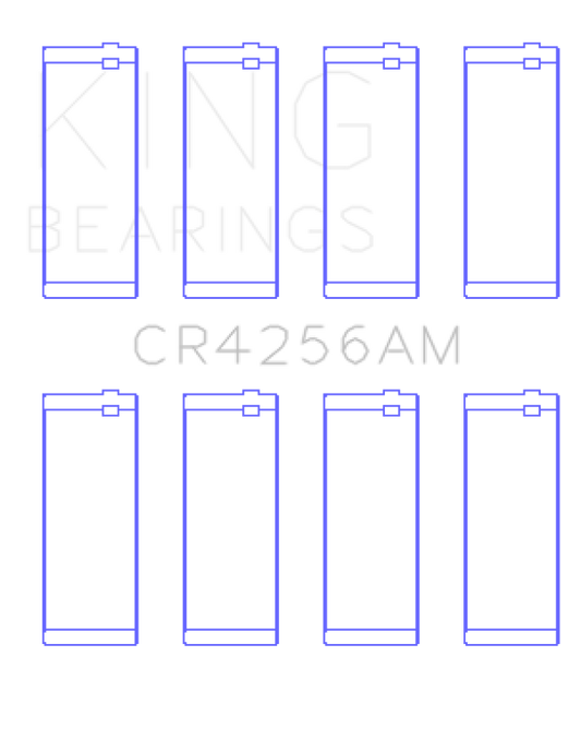 King Chrysler 148/148 Turbo DOHC 16V / Jeep 148 DOHC 16V (Size +0.75) Rod Bearing Set