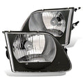 Raxiom 97-03 Ford F-150 G2 Euro Headlights- Black Housing- Clear Lens