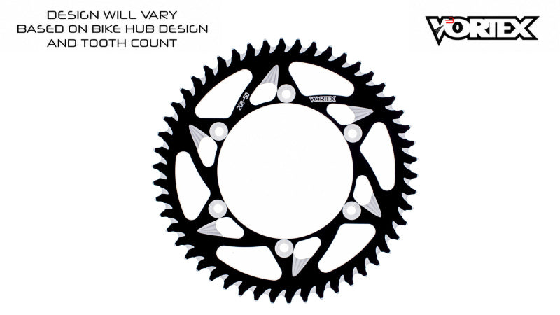 Vortex Racing 50 Tooth 520 Rear Sprocket - Black