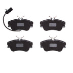 R1 2000 Volkswagen Eurovan Front Semi Met Brake Pads