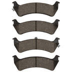 R1 95-02 Mercury Mountaineer Rear Semi Met Brake Pads