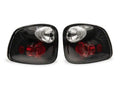 Raxiom 97-00 Ford F-150 Flareside Axial Series Altezza Style Tail Lights- Black- Clear Lens