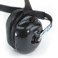 Rugged Radios H41 Behind the Head (BTH) Headset for 2-Way Radios - Carbon Fiber