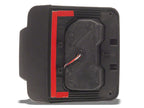 Raxiom 07-18 Jeep Wrangler JK Axial Series JL Style LED Tail Lights- Black Housing- Smoked Lens