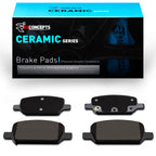 R1 17-26 Tesla Model 3 Rear Ceramic Brake Pads