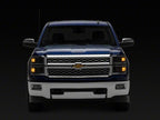 Raxiom 14-15 Chevrolet Silverado 1500 OE Style Headlights/ Chrome Trim- Black - Clear Lens