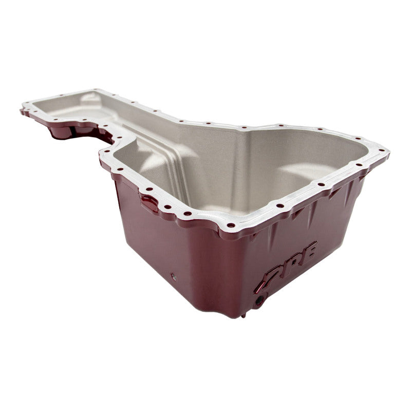 Wehrli 20-26 GM Duramax WCFab X PPE High Capacity Aluminum Oil Pan - Flat Black