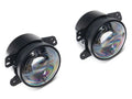Raxiom 07-18 Jeep Wrangler JK V2 LED Fog Lights with Amber Turn Signals