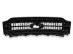 Raxiom 21-23 Ford F-150/ Exc.Raptor CXR Series LED Upper Replacement Grille with White DRL- Black