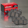 Wilwood pad D0034-10 street perf axle set