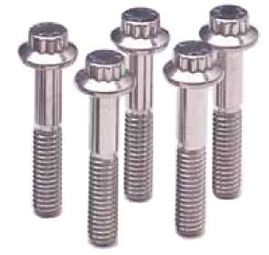 ARP M8 x 1.25 x 30 12pt Black Oxide Bolts (5/pkg)