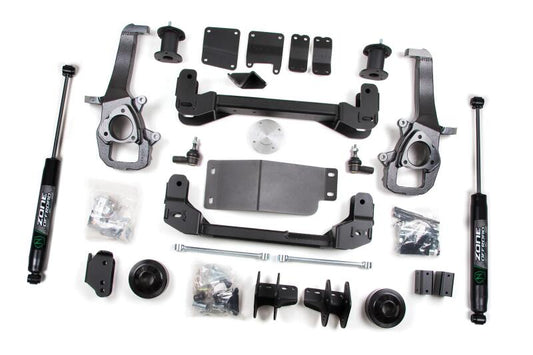 Zone Offroad 09-10 Dodge 1500 4in Suspension System