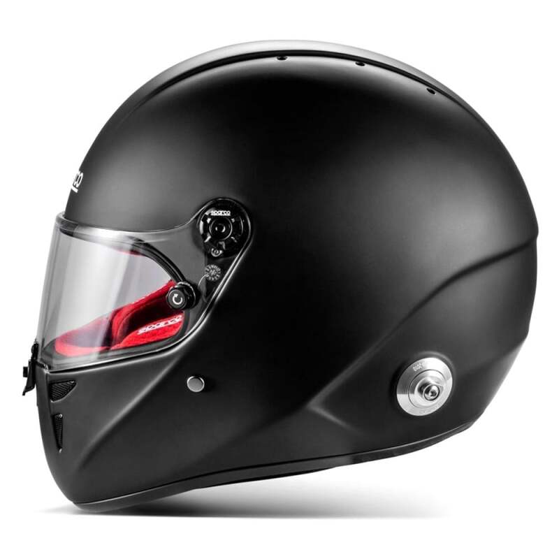 SPARCO Stealth RF Helmet - XXLarge - Matte Black/Red