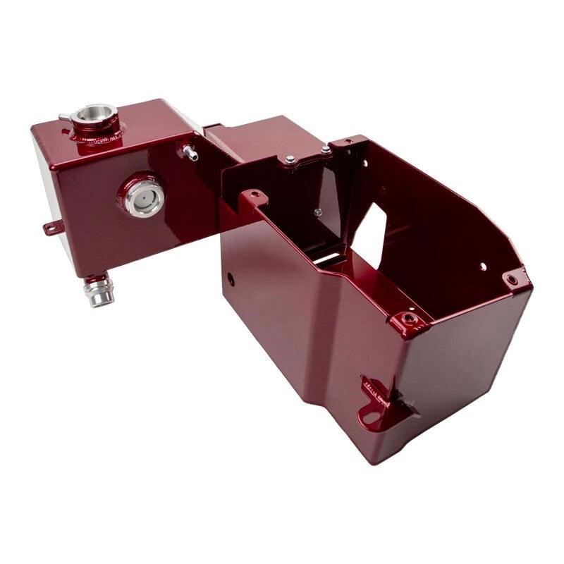 Wehrli 17-25 Ford Power Stroke 6.7L Coolant Tank & Battery Box - Bengal Red