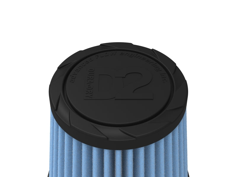 aFe POWER Universal Clamp-On Air Filter w/ D2 Dura-Dry Media 3 IN F x5 IN B x3-1/2 IN T x5 IN H