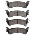 R1 93-98 Jeep Grand Cherokee Rear Semi Met Brake Pads