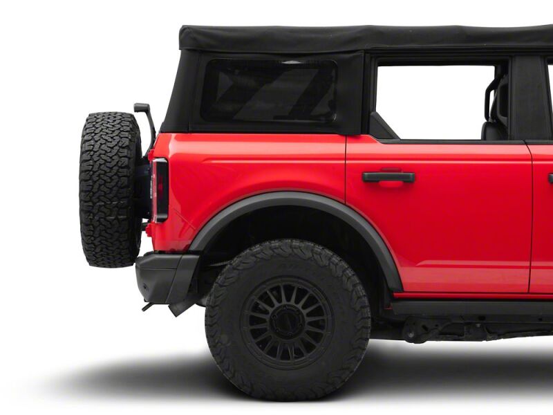 Raxiom 21-26 Ford Bronco Axial Series LED Tail Lights- Black Housing- Clear Lens