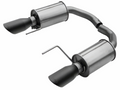 Roush 15-26 Mustang V6 / EcoBoost Black Tip Axle Back Exhaust
