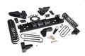 Zone Offroad 2019 Ram 3500 4.5in Radius Arm Brkt 2in Rr Block w/ Overload 6-Bolt T-Case Nitro Shocks