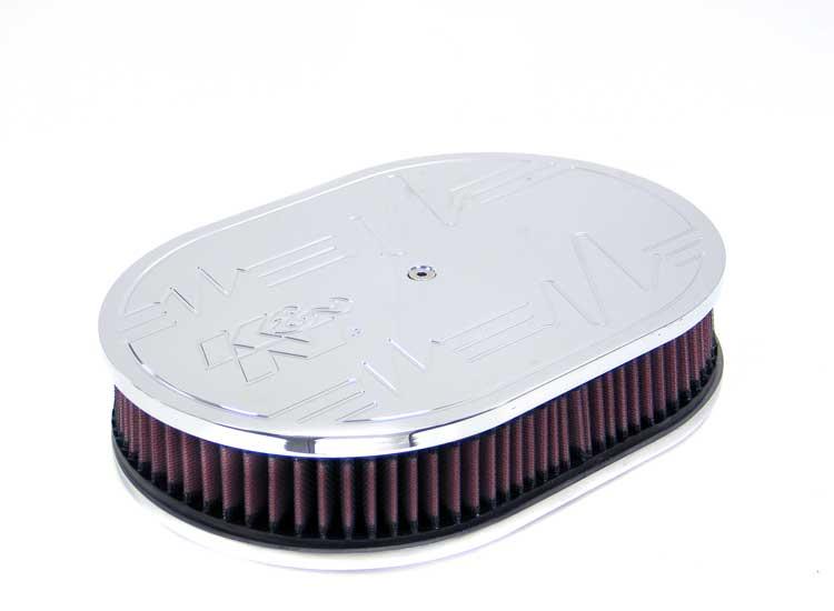 K&N Small Oval Electric Design 2in h