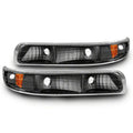 Raxiom 99-01 Chevrolet Silverado 1500 Axial Series Euro Turn Signal and Parking Lights- Black