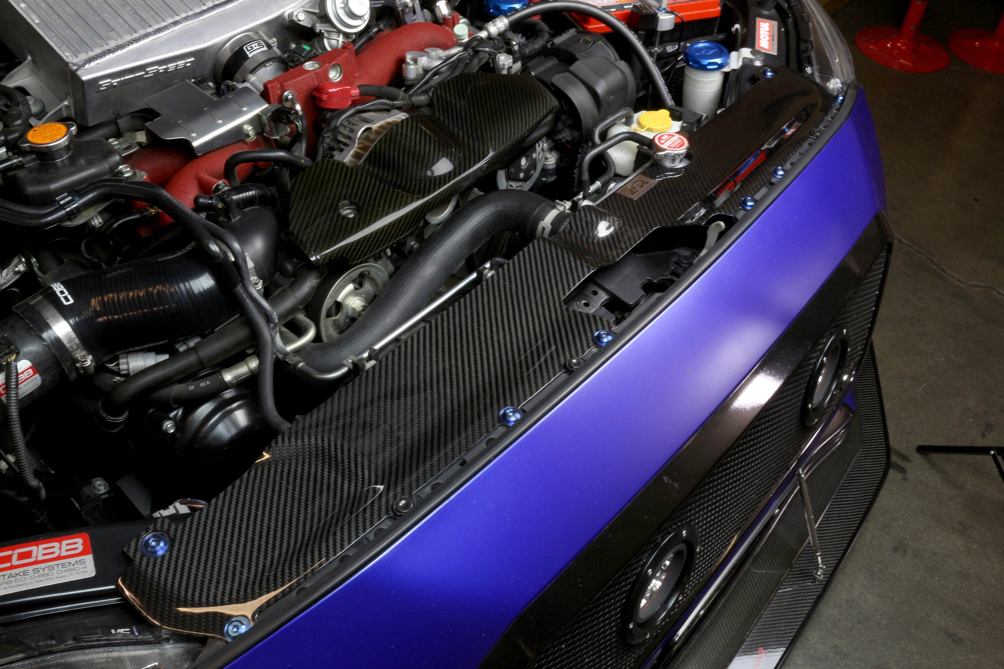 Carbon Fiber Subaru WRX/ STI Radiator Cooling Shroud 2015-2021