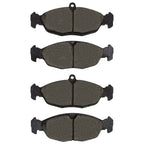 R1 94-10 Jaguar Vanden Plas Rear Semi Met Brake Pads