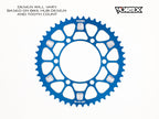 Vortex Racing V4 45 Tooth 525 Rear Sprocket - Blue