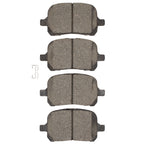 R1 97-04 Toyota Camry Hybrid Front Semi Met Brake Pads