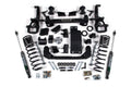 Zone Offroad 19-21 Ram 1500 4WD 6in Front 5in Rear Suspension Lift System w/OE 22in Wheels