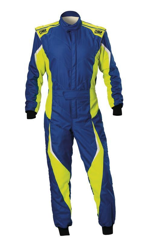 OMP TECNICA EVO SUIT WHITE/ANTHR SIZE 60 FIA 8856-2018 + SFI