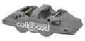 Wilwood Caliper-Aero4-R/H - Anodized 1.62/1.38in. Pistons 1.25 Rotor