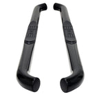Westin 24-26 Toyota Tacoma Xtra Cab E-Series 3 Nerf Step Bars Black