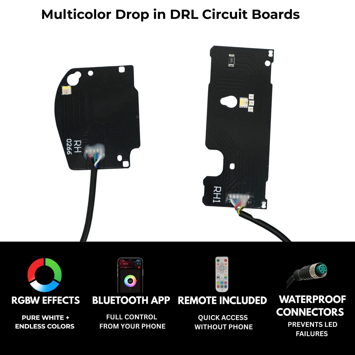Chevrolet Camaro RS/SS RGBWA DRL Boards (2019-2024)