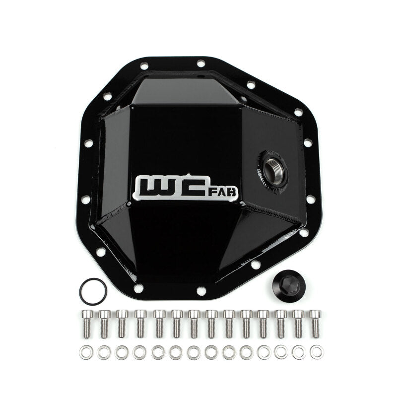 Wehrli 17-24 Ford F250/F350 SRW Dana M275 Rear Axle Differential Cover - Sparkle Bomber Orange