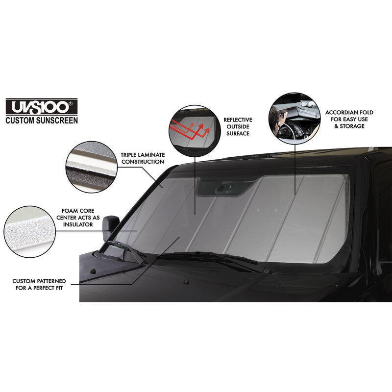 Covercraft 24-26 Mercedes E-Class Wagon UVS100 Custom Sunscreen - Silver
