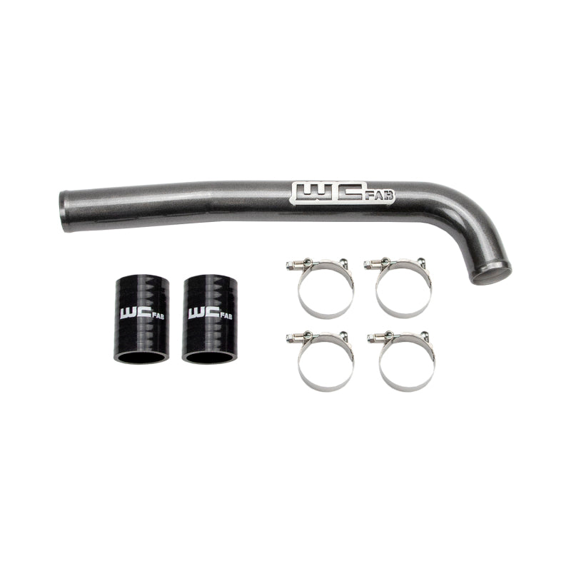 Wehrli 19-24 6.7L Cummins Standard Output (SO) Upper Coolant Pipe - Brizzle Blue