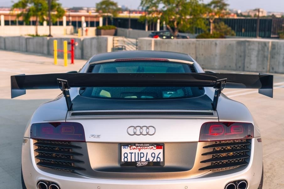 Audi R8 GTC-500 Carbon Fiber Adjustable Wing 2006-2014