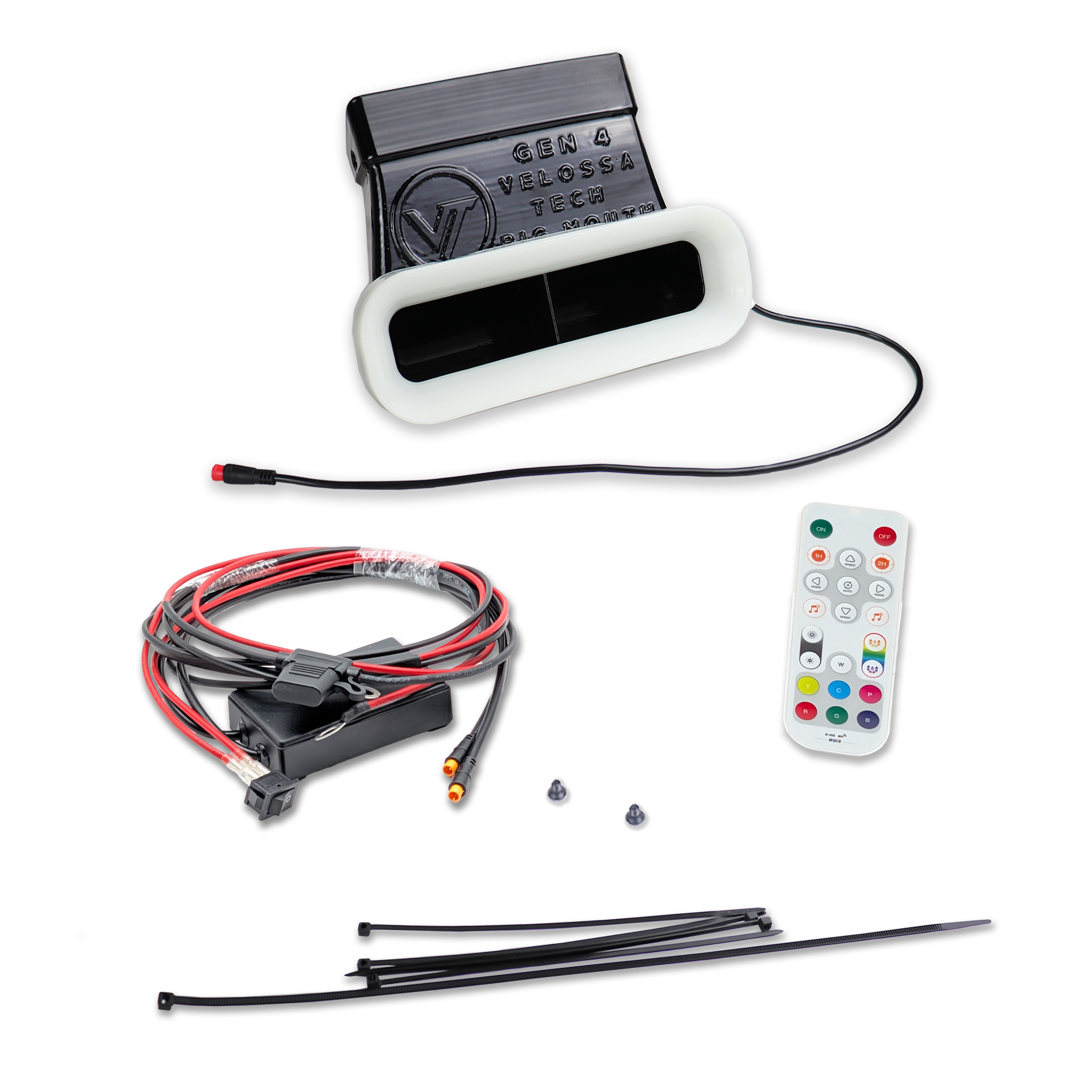 2013-2020 Ford Fusion (Gen 4 Lower Body ONLY)(1.5L/1.6L/2.0L EcoBoost/2.5L/Sport) BIG MOUTH LIT KIT Ram Air Intake Snorkel