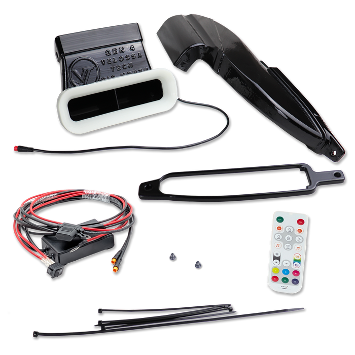 2013-2020 Ford Fusion (1.5L/1.6L/2.0L EcoBoost/2.5L/Sport) BIG MOUTH LIT KIT Ram Air Intake Snorkel