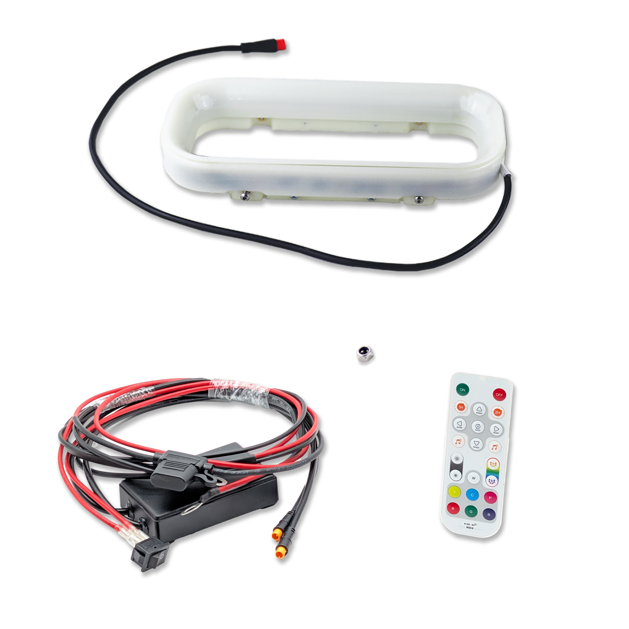 2020-2024 Ford Explorer ST/2022-2024 Ford Explorer ST-Line BIG MOUTH LIT KIT | LIT Flare and Controller Only
