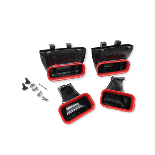 2021-2023 Ford F-150 and Tremor (non Raptor) Quad BIG MOUTH Ram Air Intake Snorkels