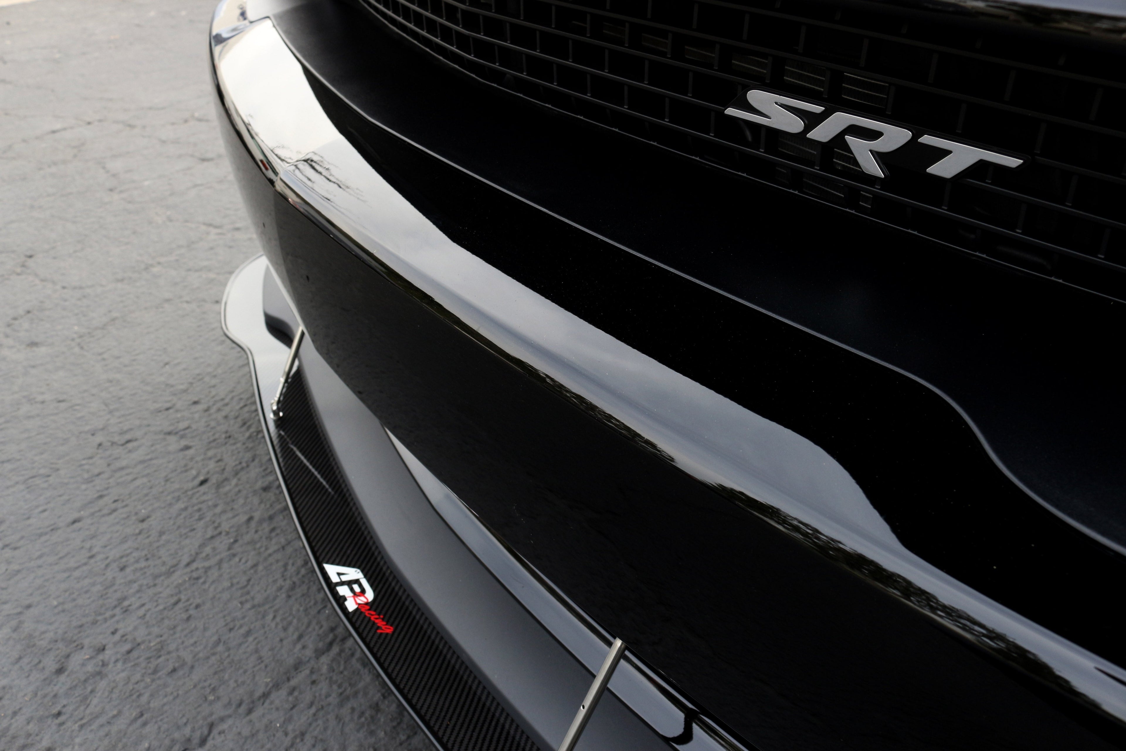 Dodge Challenger Hellcat Carbon Fiber Front Wind Splitter 2015 - 2023