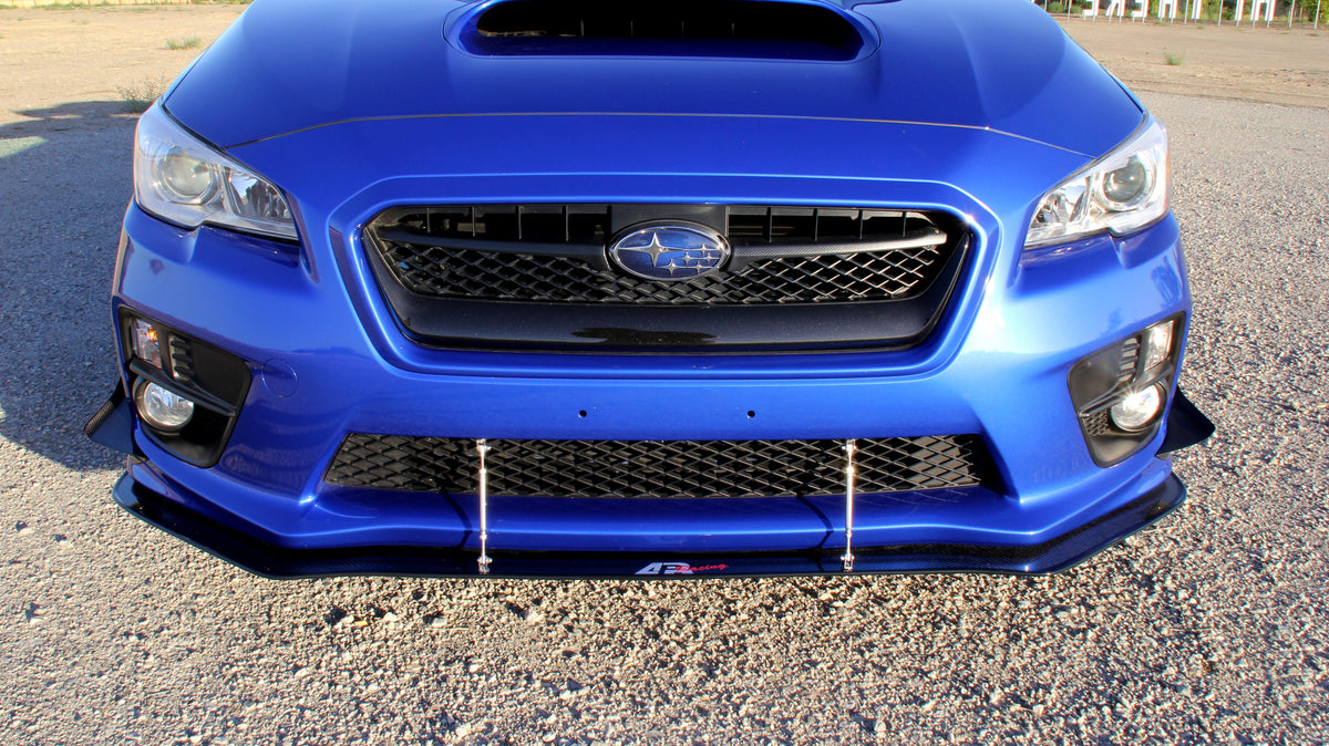 Subaru WRX Carbon Fiber Wind Splitter w/ Rods 2015-2017 (WRX Only)