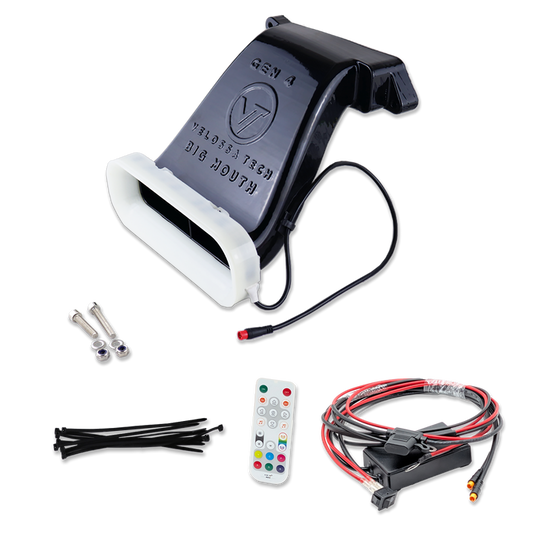 2016-2018 Ford Focus RS BIG MOUTH LIT KIT Ram Air Intake Snorkel