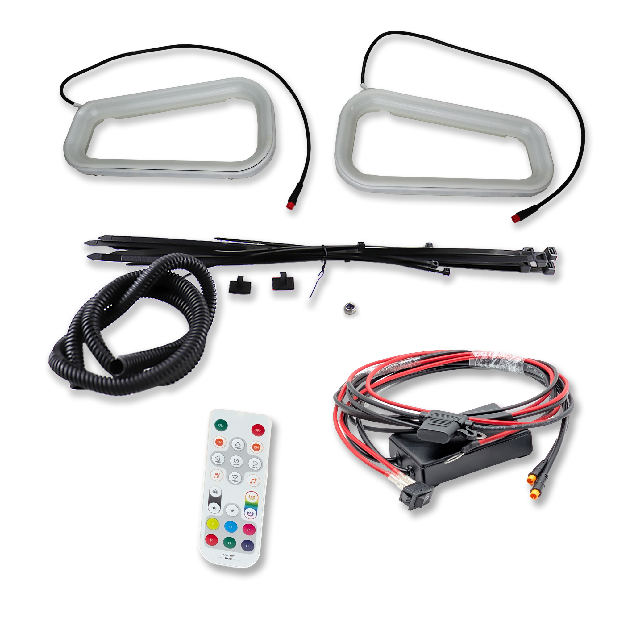 2014-2024 Infiniti Q50/Q60/Red Sport BIG MOUTH LIT KIT | LIT Flares and Controller Only