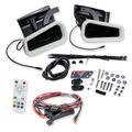 2016-2024 Infiniti Q50 Red Sport Dual BIG MOUTH LIT KIT Ram Air Intake Snorkels