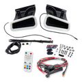 2016-2022 Infiniti Q60 Red Sport Dual BIG MOUTH LIT KIT Ram Air Intake Snorkels